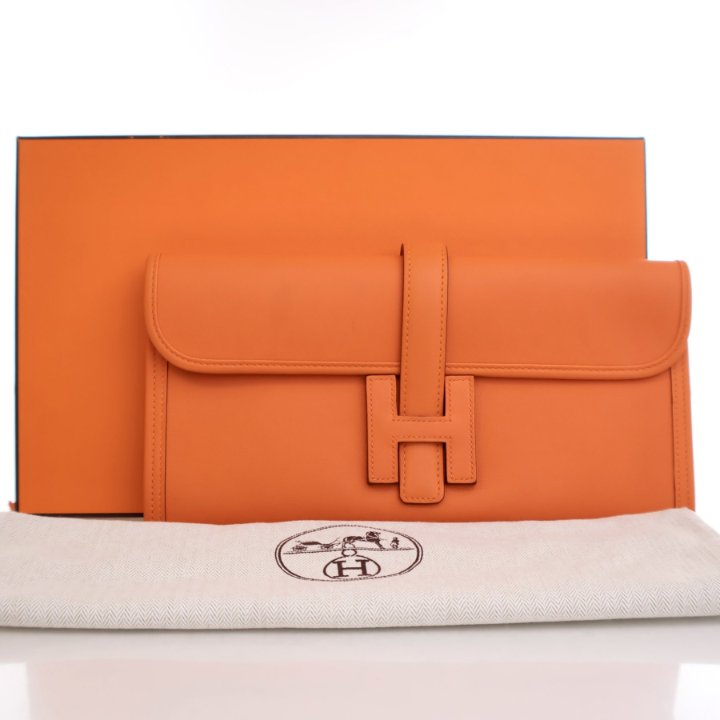Hermes Orange Swift Jige Elan 29 - Luxe Du Jour