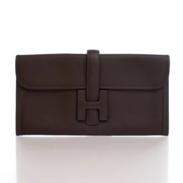 Hermes Chocolate Epsom Jige Elan 29