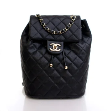 Chanel Small Black Caviar Urban Spirit Backpack