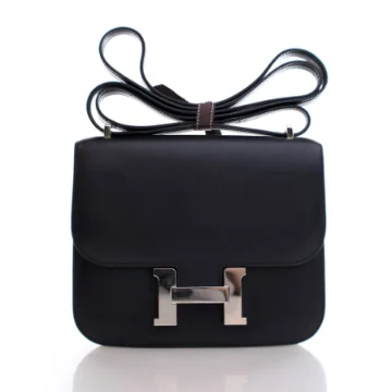 Hermes Black Swift Constance 18