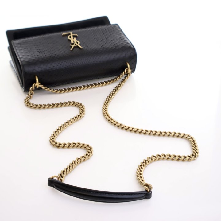 Saint Laurent Medium Python Sunset Flap Bag - Luxe Du Jour