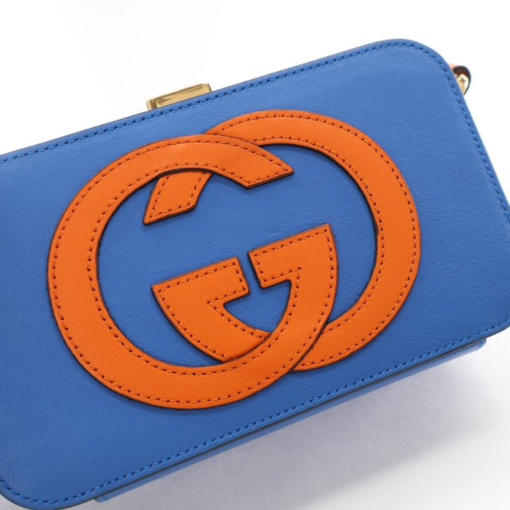 Gucci Mini Calfskin Eclipse Interlocking G Crossbody Bag - Luxe Du