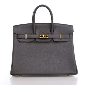 Hermes Etain Togo Birkin 25