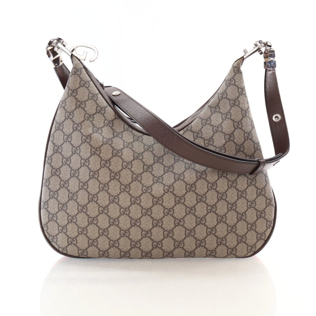Gucci Medium GG Supreme Attache Shoulder Bag - Luxe Du Jour