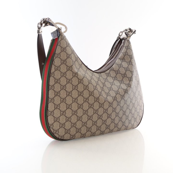 Gucci Medium GG Supreme Attache Shoulder Bag - Luxe Du Jour