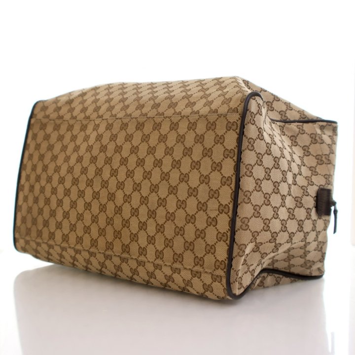 Gucci Large GG Canvas Web Carry On Duffle - Luxe Du Jour display picture 1