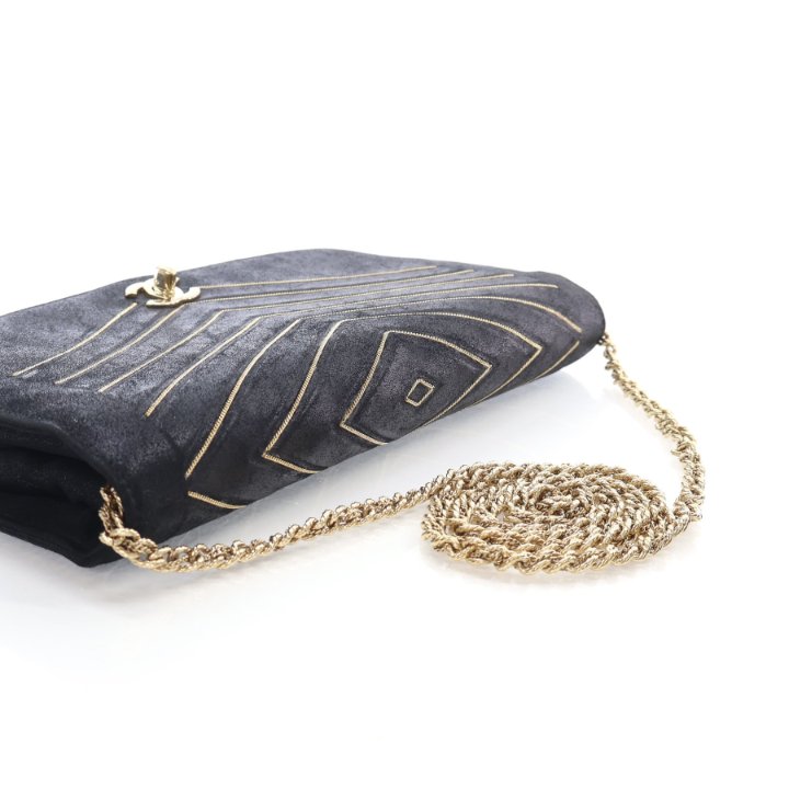 ショルダーバッグ・ポシェット   Women's Micro Chain Chain Flap Bag CHANEL Chain Pouch Micro Shoulder Bag Cotton Pink Women s