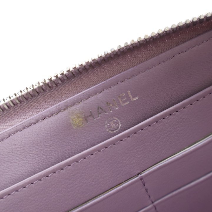 Chanel Lambskin Classic Long Zip Wallet - Luxe Du Jour