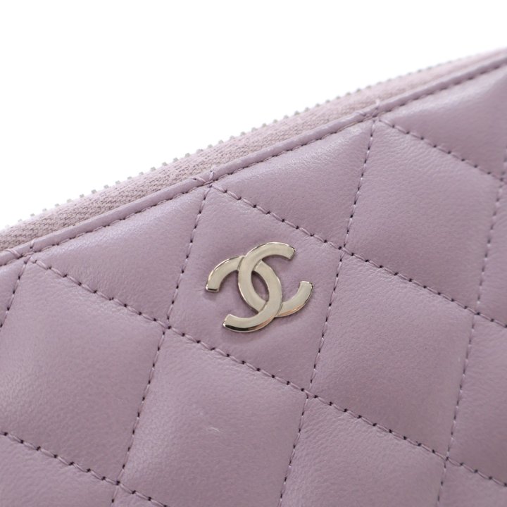 Chanel Lambskin Classic Long Zip Wallet - Luxe Du Jour