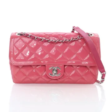 Chanel Medium Patent Coco Shine Flap Bag