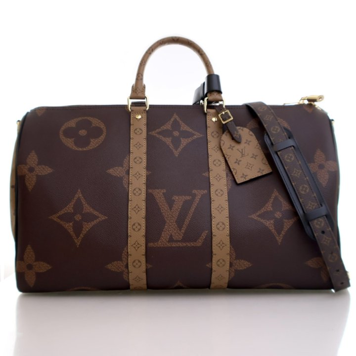 Louis Vuitton Monogram Giant Reverse Keepall Bandouliere 45 - Luxe