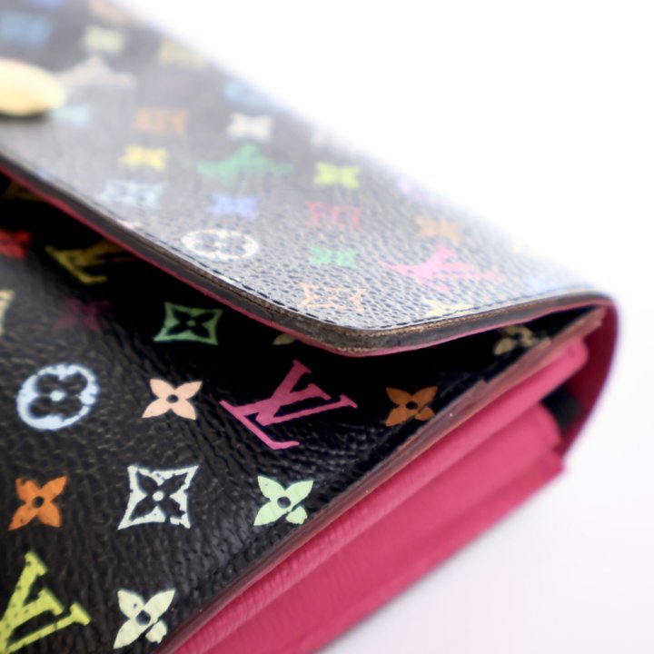 Louis Vuitton Multicolor Monogram Sarah Wallet - Luxe Du Jour