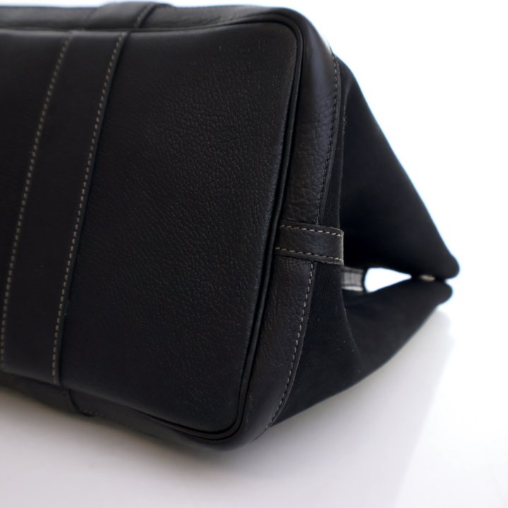 Hermes Noir Toile Garden Party 36 - Luxe Du Jour
