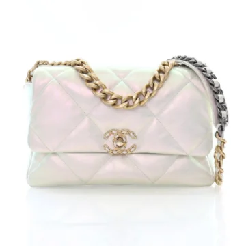 Chanel Large Iridescent Calfskin 19 Flap Bag