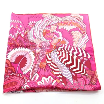 Hermes Fleurs D Indiennes Silk Scarf 90