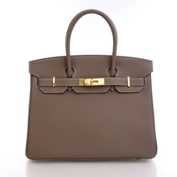 Hermes Etoupe Togo Birkin 30