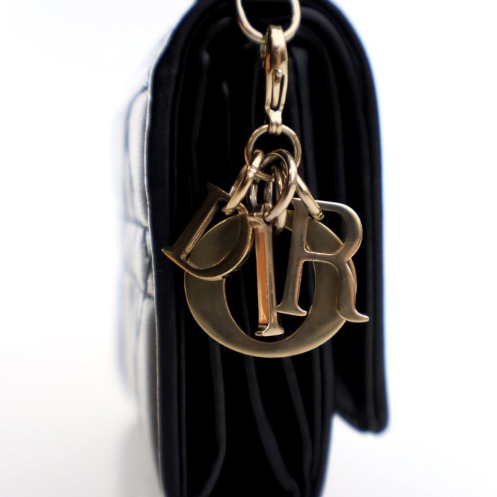 Lady Dior Lotus ウォレット ブラック Christian Dior ディオール 財布 三つ折り Lady ロータス