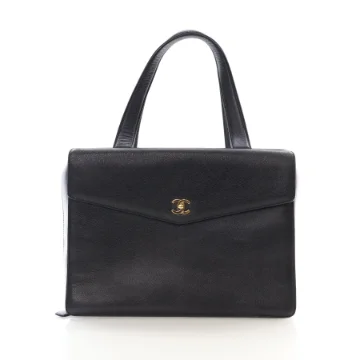 Chanel Vintage Black Caviar Briefcase