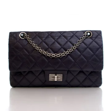 Chanel 225 Purple Aged Calfskin Reissue Flap Bag