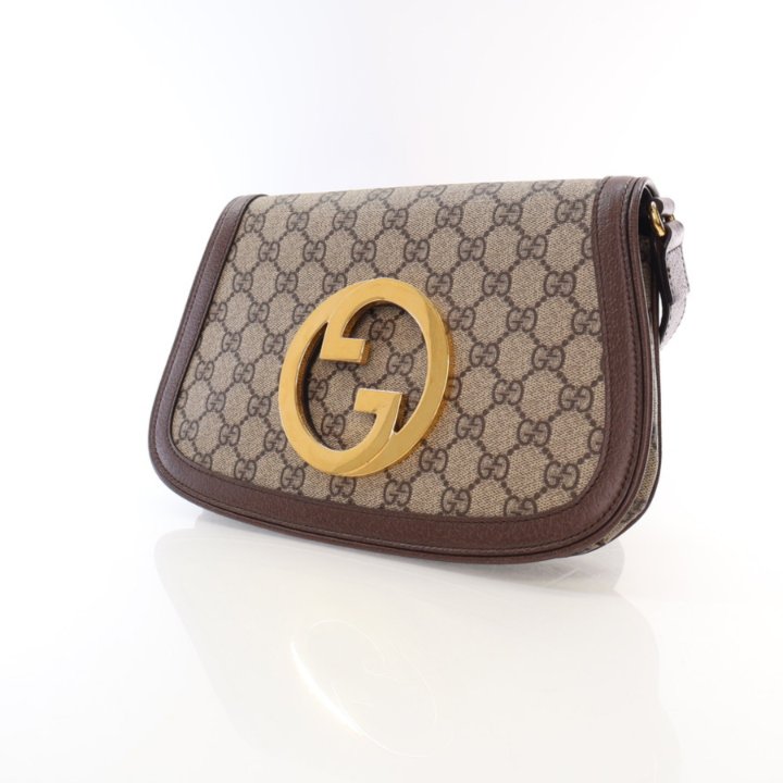 Gucci Small GG Supreme Blondie NM Chain Flap Bag - Luxe Du Jour