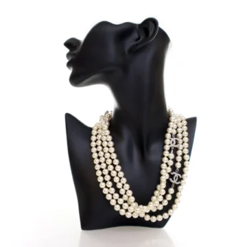 Chanel Pearl CC Long Necklace