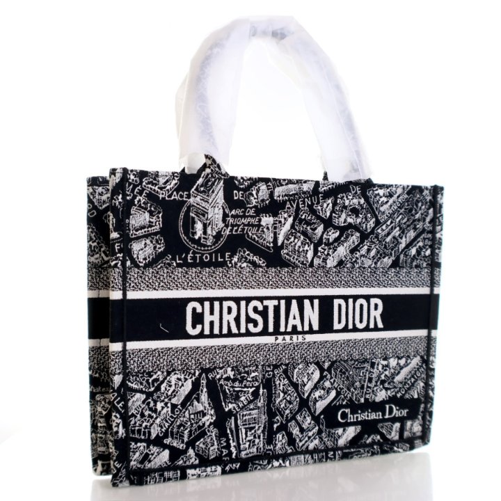 バッグ Christian Dior Book Tote (Plan de Paris) DIOR BOOK TOTE MEDIUM Plan de Paris Embroidery – Perrine Porter