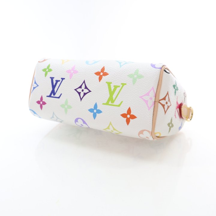 Louis Vuitton x Takashi Murakami Multicolor Monogram Nano Speedy
