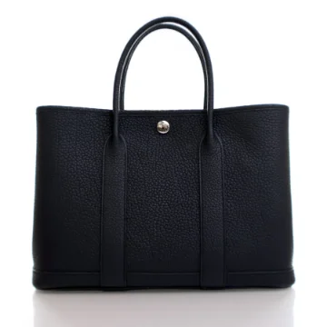 Hermes Black Togo Garden Party 30