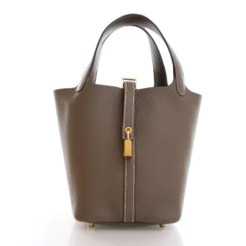 Hermes Etoupe Clemence Picotin 18