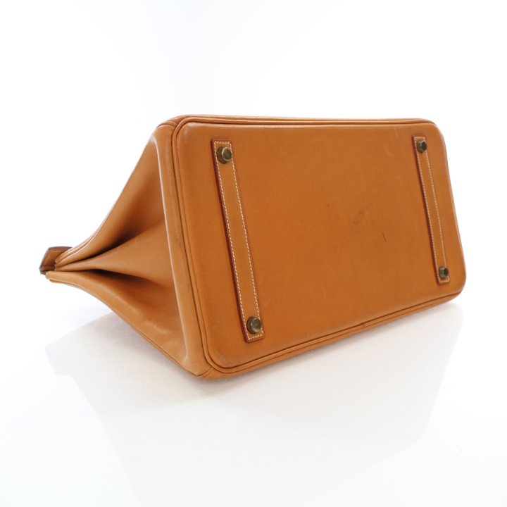 Vintage 1974 Hermes New Jimmys Dobris Suede Khaki Color