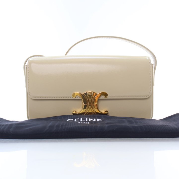 【VIP価格】CELINE CLAUDE LEATHER SHOULDER BAG Pre-Owned Celine Claude Shoulder Bag | STORE 5a Luxury