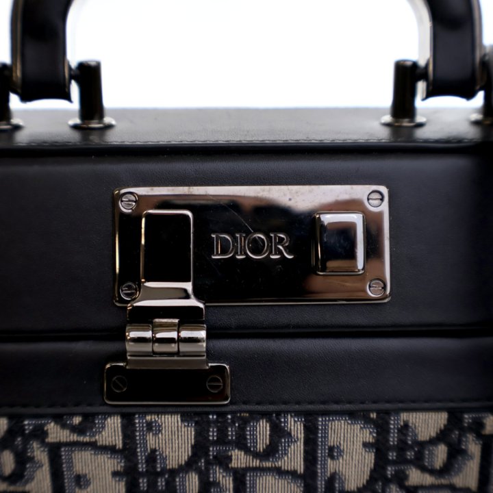 Dior Mini Oblique Lock Box - Luxe Du Jour