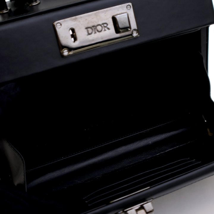 Dior Mini Oblique Lock Box - Luxe Du Jour