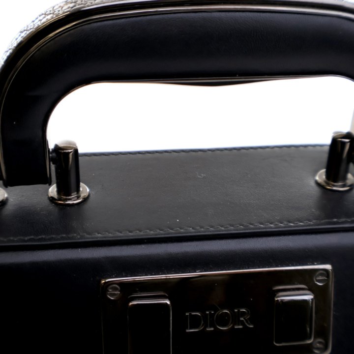 Dior Mini Oblique Lock Box - Luxe Du Jour