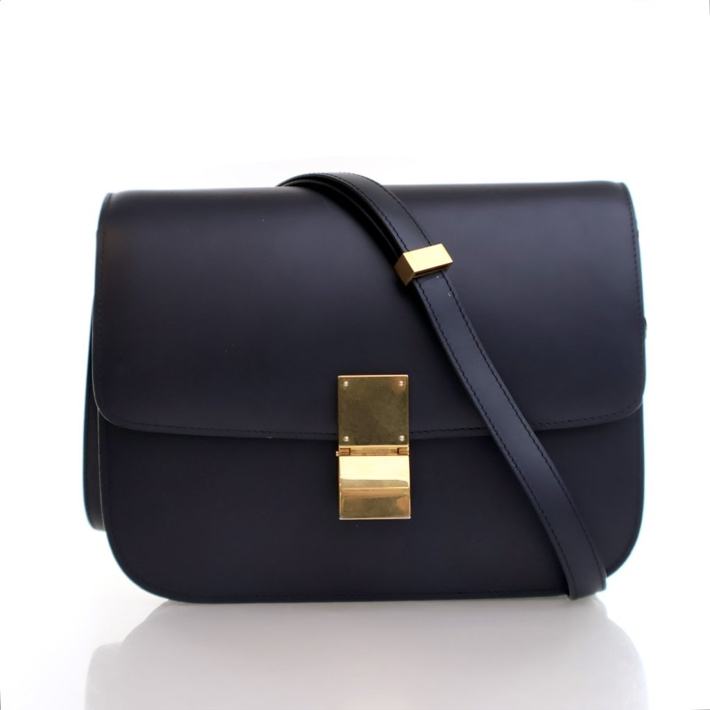 Celine Medium Calfskin Classic Box Bag - Luxe Du Jour