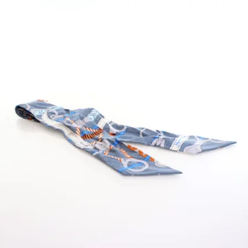 Hermes Panoplie Equestre Silk Twilly