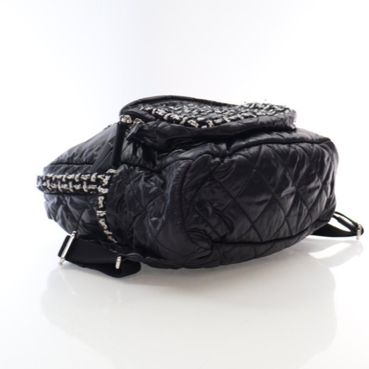 Chanel Nylon Tweed Backpack - Luxe Du Jour display picture 2
