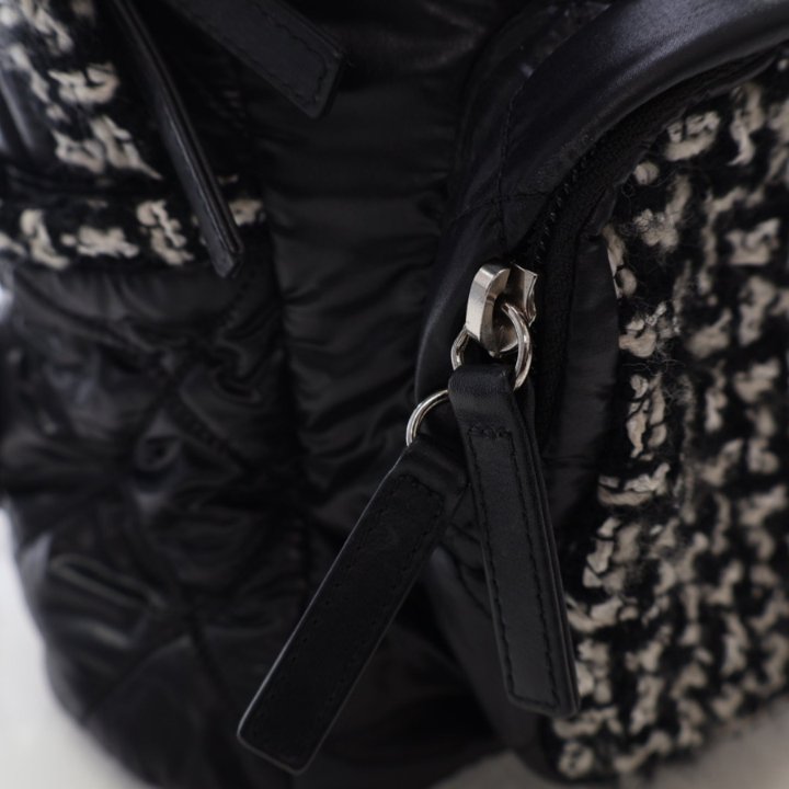 Chanel Nylon Tweed Backpack - Luxe Du Jour display picture 1