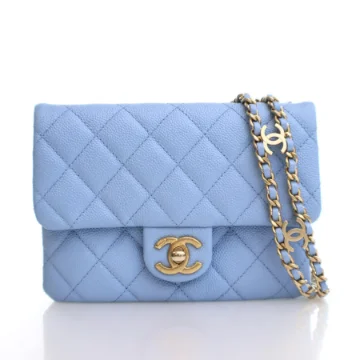 Chanel Blue Caviar Pick Me Up Belt Bag