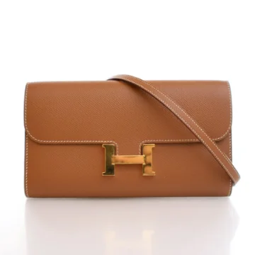 Hermes Gold Epsom Constance To Go Wallet