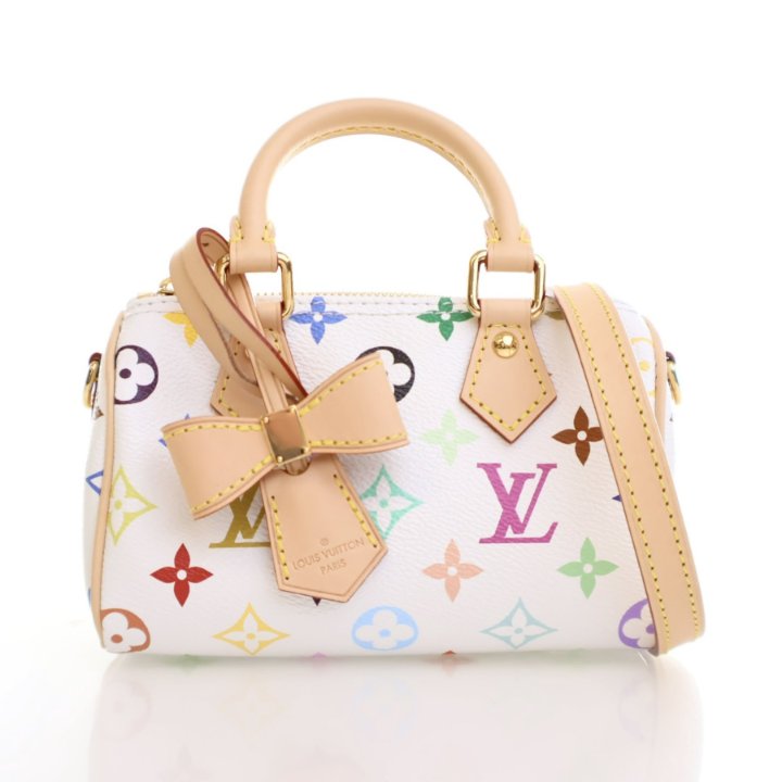 タニベンページLouis Vuitton monogram Louis Vuitton x Takashi Murakami Multicolor Monogram Nano
