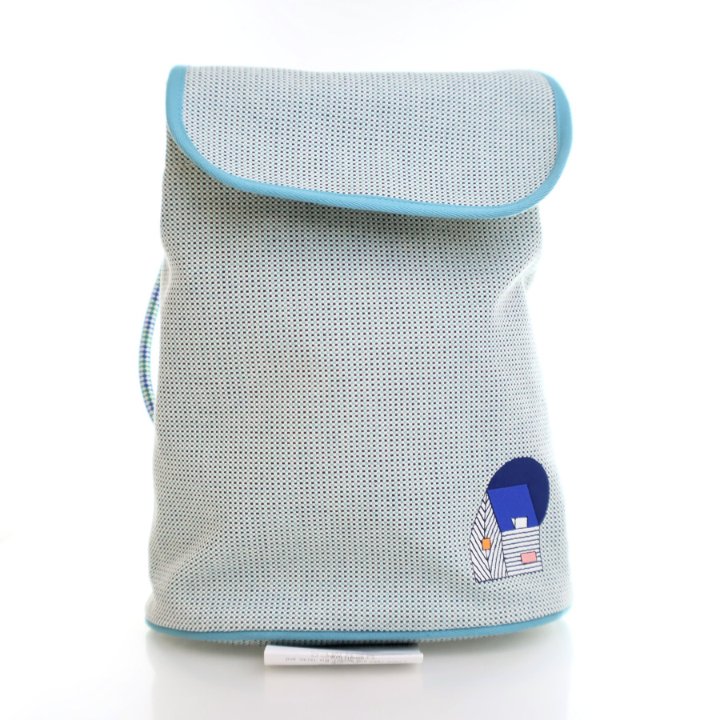 Hermes Marine H Canvas Les Cabanes Backpack - Luxe Du Jour display picture 1