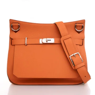 Hermes Orange H Clemence Jypsiere 34