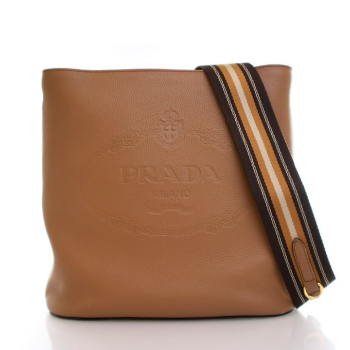 Prada Vitello Phenix Bucket Bag - Luxe Du Jour