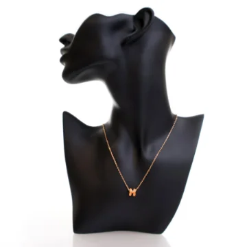Hermes Orange Mini Pop H Pendant