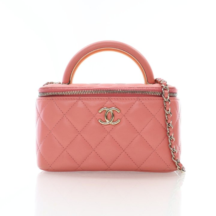 CHANEL バーガンディ ケース 24A限定☆ダークバーガンディ】CHANEL☆カードケース (CHANEL/カード