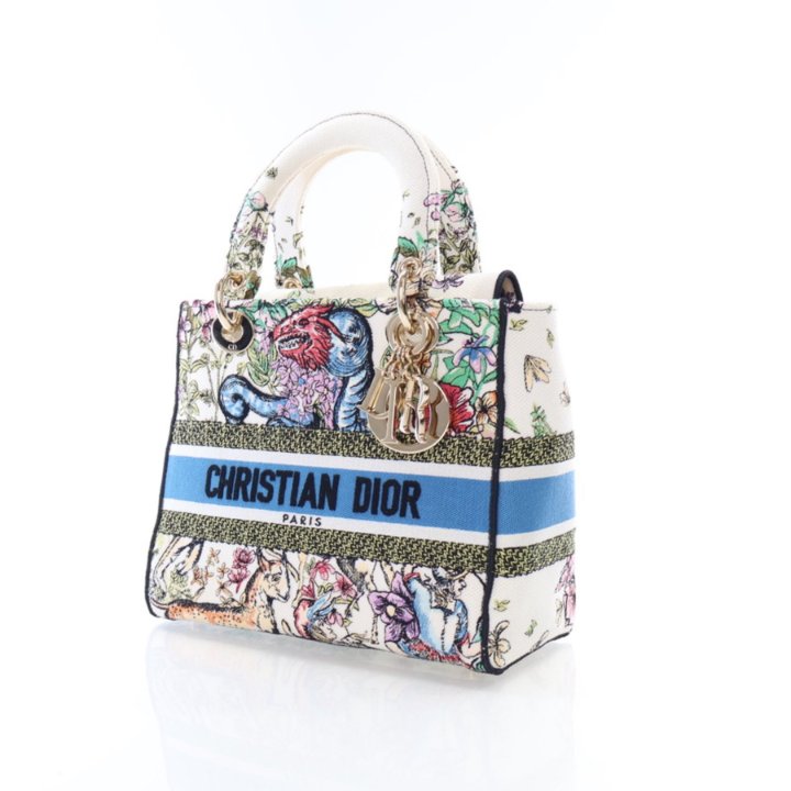 【残り僅か】Dior LADY DIOR D-LITE BAG MEDIUM Lady D-Lite - Bags | DIOR
