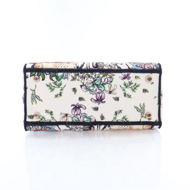 Dior Medium Embroidered Canvas Lady D-Lite Bag Luxe Du Jour