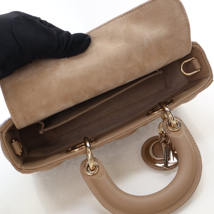 Dior Small Lambskin Lady D-Joy - Luxe Du Jour