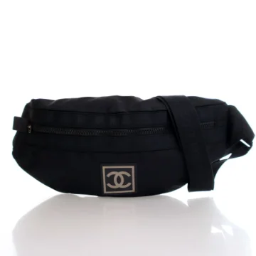 Chanel Vintage Medium Nylon Sport Line Waist Bag
